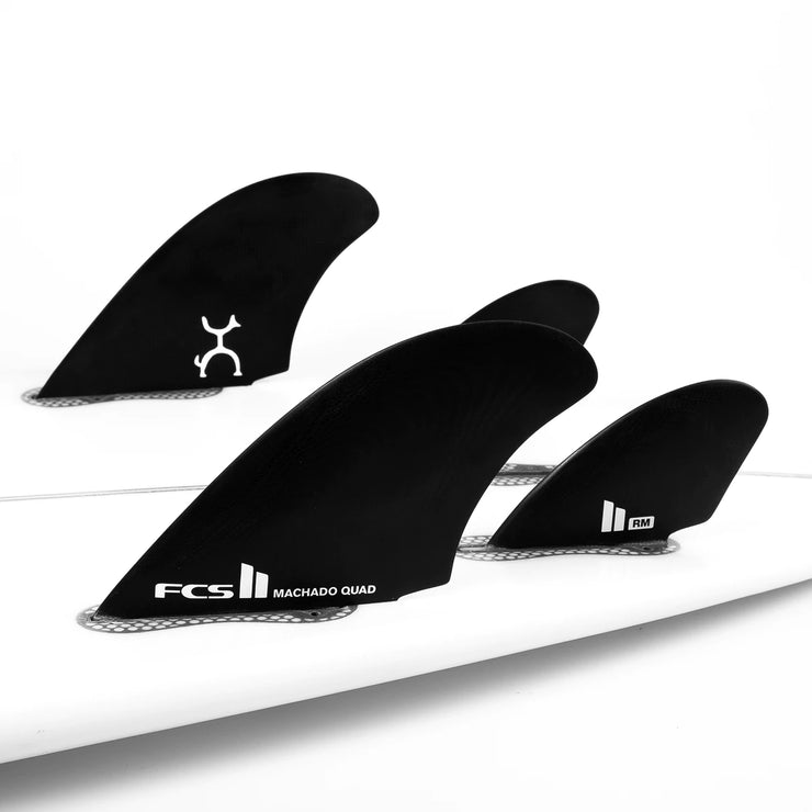 FCS II ROB MACHADO SEASIDE QUAD FIN SET – Rob Machado Surfboards FCS II ROB MACHADO SEASIDE QUAD FIN SET – Rob Machado Surfboards
